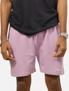 Lavender Regular Fit Shorts For Men