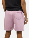 Lavender Regular Fit Shorts For Men