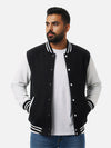 Black Varsity Jacket For Men
