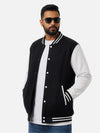 Black Varsity Jacket For Men