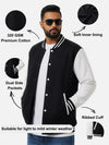 Black Varsity Jacket For Men