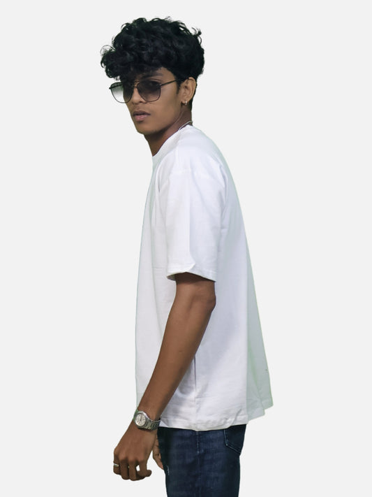 White Oversized T-Shirt For Men