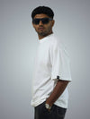 White Boxy Fit T-Shirt For Men
