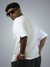 White Boxy Fit T-Shirt For Men