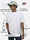 White Oversized T-Shirt For Men