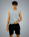 Black Regular Fit Shorts For Men
