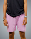 Lavender Regular Fit Shorts For Men