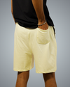 Off White Regular Fit Shorts For Men