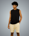 Off White Regular Fit Shorts For Men