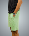 Sage Green Regular Fit Shorts For Men