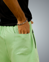 Sage Green Regular Fit Shorts For Men