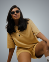 Beige Oversized Co-Ord Set For Women
