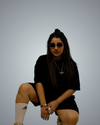 Black Oversized Co-Ord Set For Women