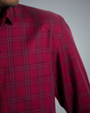 Red Line Checks Regular Fit Shirt
