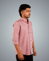 Rose Gold Colossal Check Regular Fit Shirt