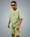 Sage Green Oversized Co-Ord Set For Men