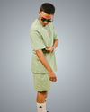 Sage Green Oversized Co-Ord Set For Men