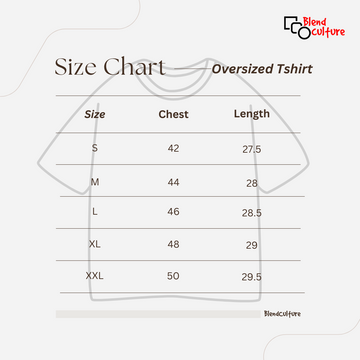 White Oversized Fit Tshirt For Men