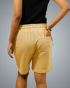 Beige Regular Fit Shorts For Women