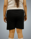 Black Regular Fit Shorts For Women