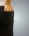 Black Regular Fit Shorts For Women